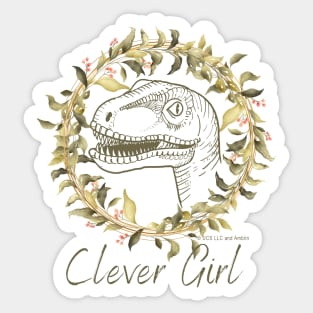 Clever Girl - Velociraptor Sticker